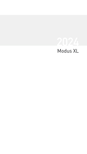 Taschenkalender Modus XL geheftet Einlage 2024