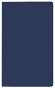 Taschenkalender Saturn Leporello PVC blau 2024 - Cover
