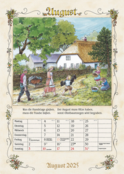 Bauernkalender 2025 - Illustrationen 8