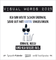 Visual Words Colour 2025