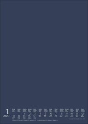 Foto-Malen-Basteln A4 dunkelblau mit Folienprägung 2025 - Abbildung 1