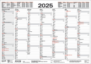 Tafelkalender A4 'Stabil' 2025