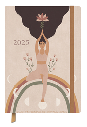 Terminkalender Jahresbegleiter Yoga 2025 - Cover