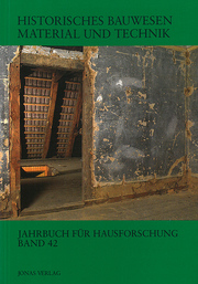 Historisches Bauwesen Material und Technik - Cover
