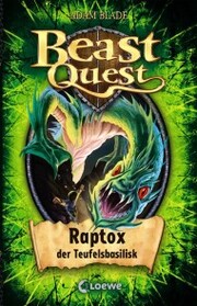 Beast Quest (Band 39) - Raptox, der Teufelsbasilisk - Cover