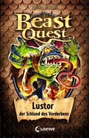 Beast Quest (Band 57) - Lustor, der Schlund des Verderbens - Cover