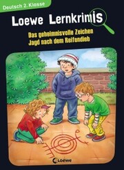 Loewe Lernkrimis - Das geheimnisvolle Zeichen / Jagd nach dem Reifendieb - Cover