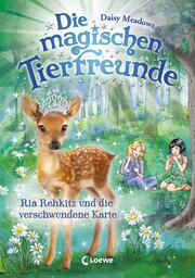 Die magischen Tierfreunde (Band 16) - Ria Rehkitz und die verschwundene Karte - Cover