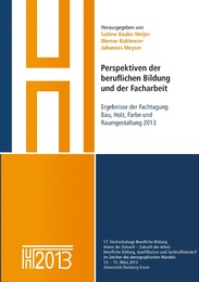 Perspektiven der beruflichen Bildung und der Facharbeit - Cover