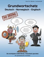 Grundwortschatz Deutsch - Norwegisch - Englisch - Cover