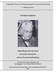 Werke von Capograssi in deutscher Übersetzung, Bd.4
