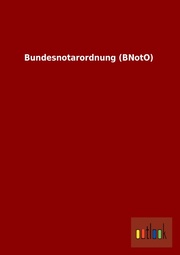 Bundesnotarordnung (BNotO)