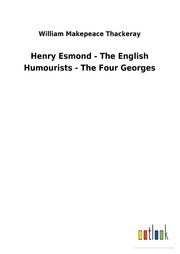 Henry Esmond - The English Humourists - The Four Georges - Cover