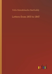 Letters from 1833 to 1847 - Cover