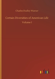 Certain Diversities of American Life - Cover