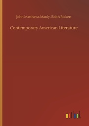 Contemporary American Literature - Cover
