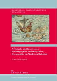 Archipele und Inselreisen - Kosmographie und imaginäre Geographie im Werk von Ra - Cover