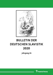 Bulletin der deutschen Slavistik 2020