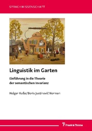 Linguistik im Garten - Cover