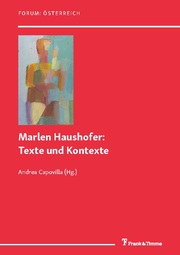 Marlen Haushofer: Texte und Kontexte - Cover