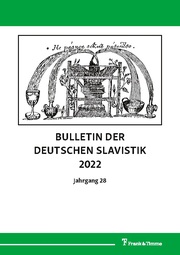 Bulletin der deutschen Slavistik 2022