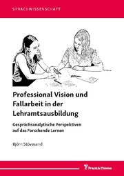 Professional Vision und Fallarbeit in der Lehramtsausbildung - Cover