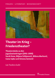 Theater im Krieg - Friedenstheater? - Cover