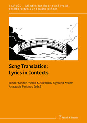 Song Translation: Lyrics in Contexts - Cover