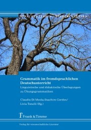 Grammatik im fremdsprachlichen Deutschunterricht - Cover
