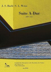 Suite A-Dur, BWV 1025 - Cover