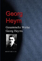 Gesammelte Werke Georg Heyms - Cover