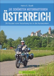 Die schönsten Motorradtouren Österreich - Cover