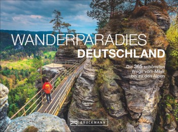 Tischaufsteller - Wanderparadies Deutschland