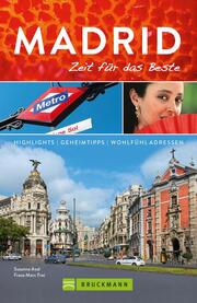 Bruckmann Reiseführer Madrid: Zeit für das Beste - Cover