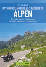 Das große Motorrad-Tourenbuch Alpen - Cover
