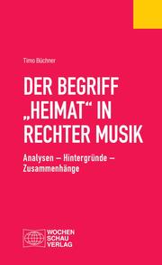 Der Begriff 'Heimat' in rechter Musik - Cover