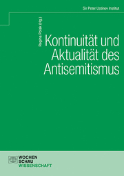 Kontinuität und Aktualität des Antisemitismus - Cover