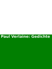 Paul Verlaine: Gedichte - Cover