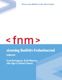 eLearning Qualitäts-Evaluationstool - Cover