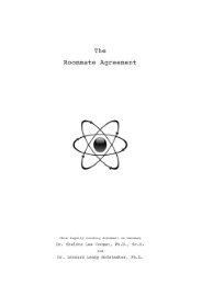 Sheldon's Roommate Agreement - Cover