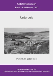 Ortsfamilienbuch Untergeis - Cover