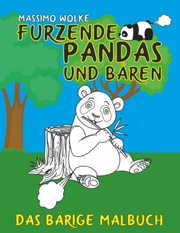 Furzende Pandas und Bären - Das bärige Malbuch - Cover