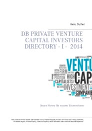 DB Private Venture Capital Investors Directory I - 2014 - Cover