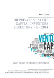 DB Private Venture Capital Investors Directory – II - 2014