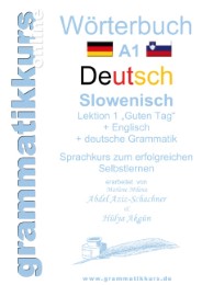 Wörterbuch Deutsch - Slowenisch A1 Lektion 1 'Guten Tag'