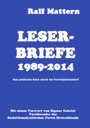 Leserbriefe 1989-2014 - Cover