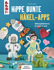 Hippe bunte Häkel-Apps - Cover