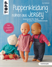Puppenkleidung nähen aus Jersey - Cover