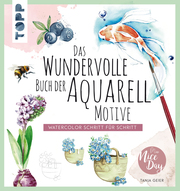 Das wundervolle Buch der Aquarell-Motive - Cover