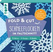 Fold & cut: Schneeflocken im Faltschnitt